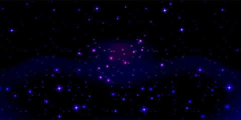Obraz premium Gradient galaxy background vector design in eps 10