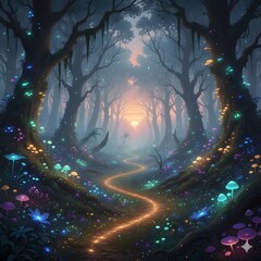 abstract fractal background