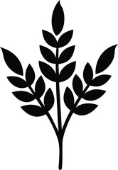 vector tree silhouette