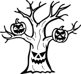 halloween pumpkin head