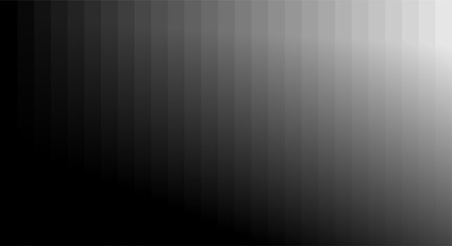 Abstract pixelated gradient from black to white with soft light