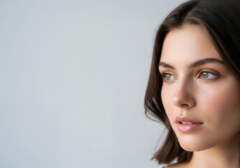 Contemporary Close-Up with Negative Space – Calm Beauty in Soft Light