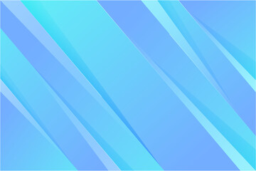 Fototapeta premium Abstract Blue Gradient Diagonal Stripes Background with Soft Light Effect
