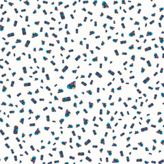 SEAMLESS HAND DRAWN DOODLE ORGANIC SHAPES PATTERN TEXTURE COLORFUL TEMPLATE ABSTRACT BACKGROUND TRENDY DESIGN VECTOR