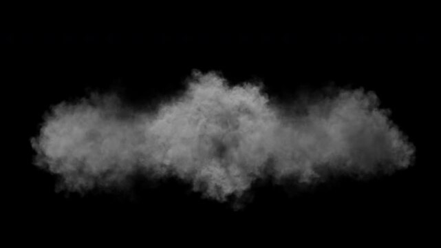 Cloud Explosions
This stock motion graphics video shows smoke and a fiery cloud exploding against an alpha channel background.