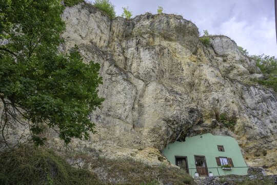 Haus ohne Dach, Kallm&uuml;nz, Bayern, Deutschland