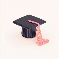 Graduation dreams bloom brightly with future prospects and learning ahead, a symbol of achievement and academic success