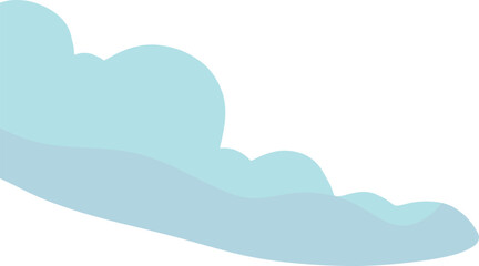 Fototapeta premium Half Cloud