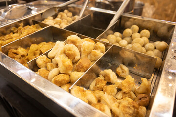 Meatballs with Various Toppings are the Main Favorite