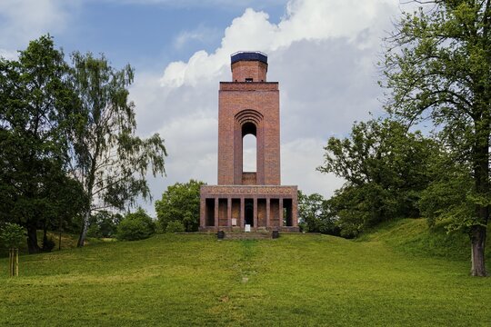 Bismarck tower, Burg, Spreewald, Brandenburg, Germany