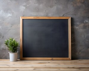 Christmas chalkboard mockup for festive holiday greetings and announcements