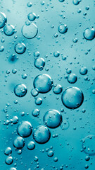 water drops on a blue background. texture
