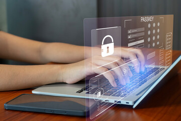 using Passkey instead of a code set for maximum security Biometric Lock