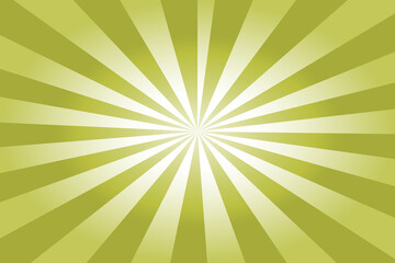 Obraz premium Green and white sunburst background with radiating light rays and a vintage feel