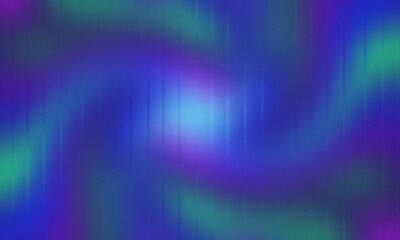 Swirling Abstract with Blue, Purple, and Green Blurry Colors