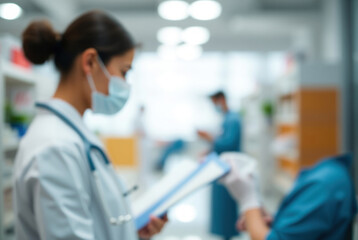 Healthcare Professionals Providing Patient Care