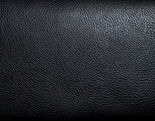 grainy black artificial leather texture dark abstract pattern background