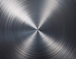 shiny circular brushed steel texture radial polished silver aluminium magnesium alloy closeup metal background