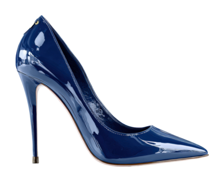 Elegant high heeled shoes fashion showcase product luxury style isolated on transparent background - Powered by Adobe