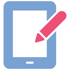 Digital Tablet Icon Vector Stock Illustration