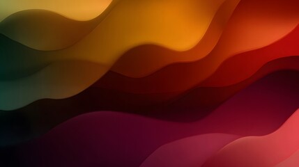 Fototapeta premium Minimalist abstract gradient background with soft colors blending. Smooth color transitions form a flowing abstract landscape. Artistic fluid abstract background.