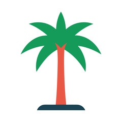 palm tree vector illustration