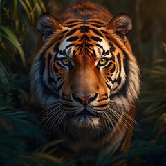 Fototapeta premium portrait of a tiger