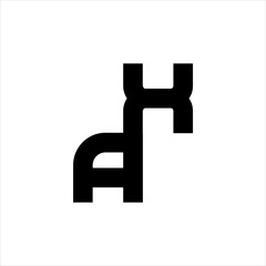 AX Letter Logo Design