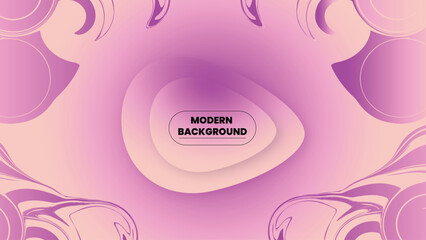 Obraz premium Pink and Purple Flow Modern Art Background