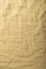Yellow color Linen fabric texuture