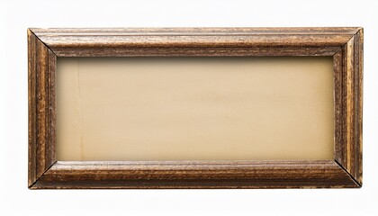 Fototapeta premium Old Photo Frame Isolated