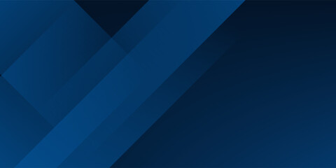 Abstract background gradient dark navy blue banner simple abstract