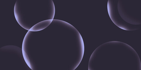 abstract background with bubbles