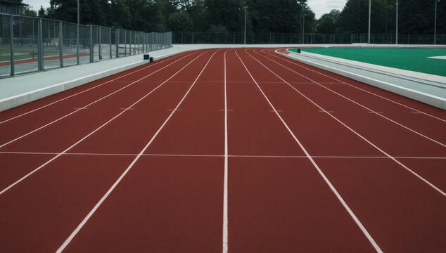 Red Track, Speed, Distance, Run