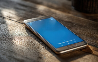 messaging app interface mobile communication social media platform