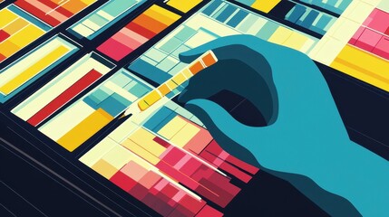 Creative Color Palette Selection Process