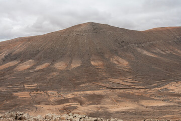 Valle de Vallebr&oacute;n, paisaje &aacute;rido del norte de Fuerteventura