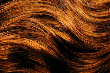 Hair strands texture macro beauty background