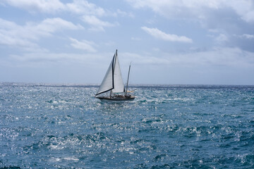 Obraz premium sailboat on the sea