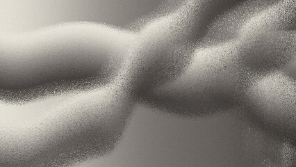 Abstract wavy gray and silver sandblasted texture background