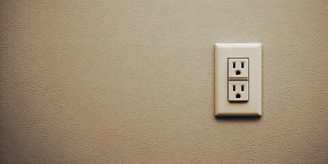 Captivating Minimalist Conceptual Electrical Outlet Masterpiece - A Striking Artistic Exploration of the Everyday