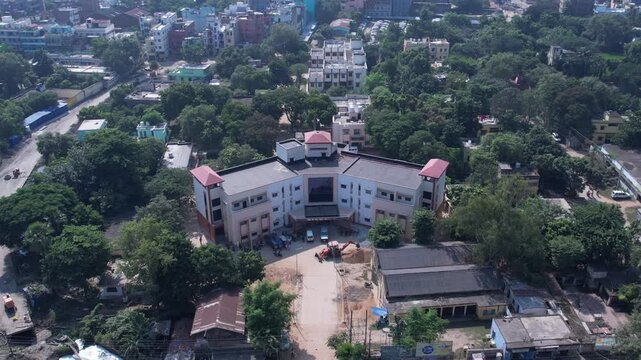 Nalanda city Montage, Bihar, India