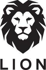 lion head logo vector emblem mane corporate badge brand mark