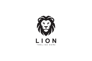 lion head logo vector emblem mane heraldic badge company mark © AIcon Star