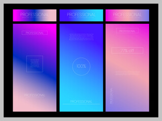 gradient color background set color