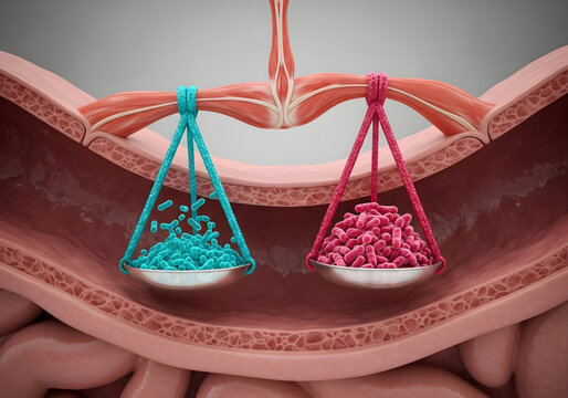 Gut Microbiome Imbalance: Dysbiosis and SIBO Visualization