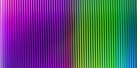 Rainbow Vertical Ribbed Glass Texture Background image