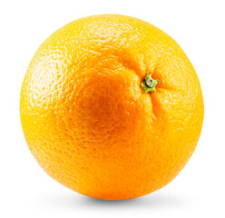 orange isolated on white background. Clipping path