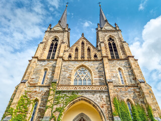 Obraz premium The St. Johann im Pongau Cathedral, province of Salzburg, Austria