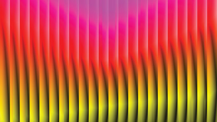 vibrant vertical gradient stripes with pink red and yellow abstract waves creating modern colorful background for digital art and graphic design